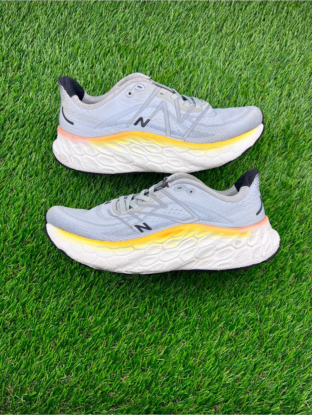 New Balance Fresh Foam X More V4 Men’s Walking Marathon Running Shoes Grey - 8